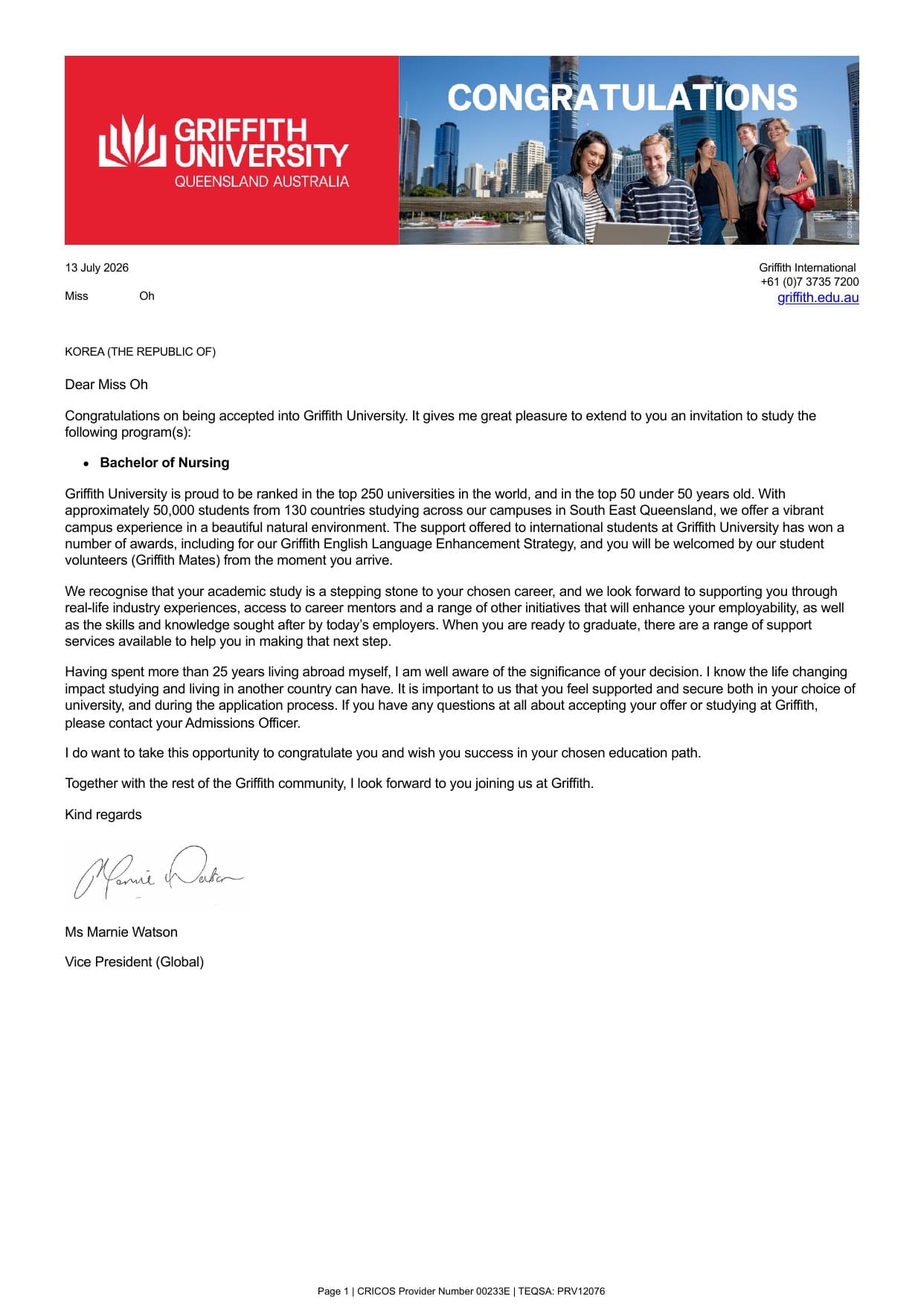 Griffith University