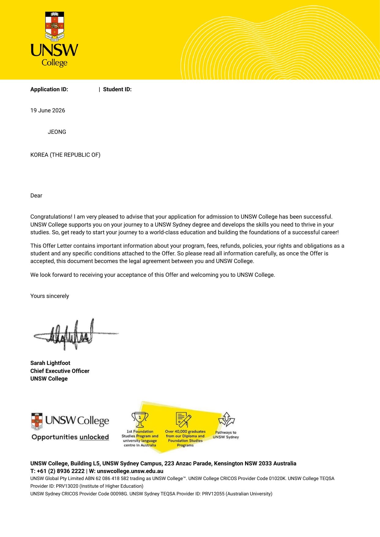 UNSW College