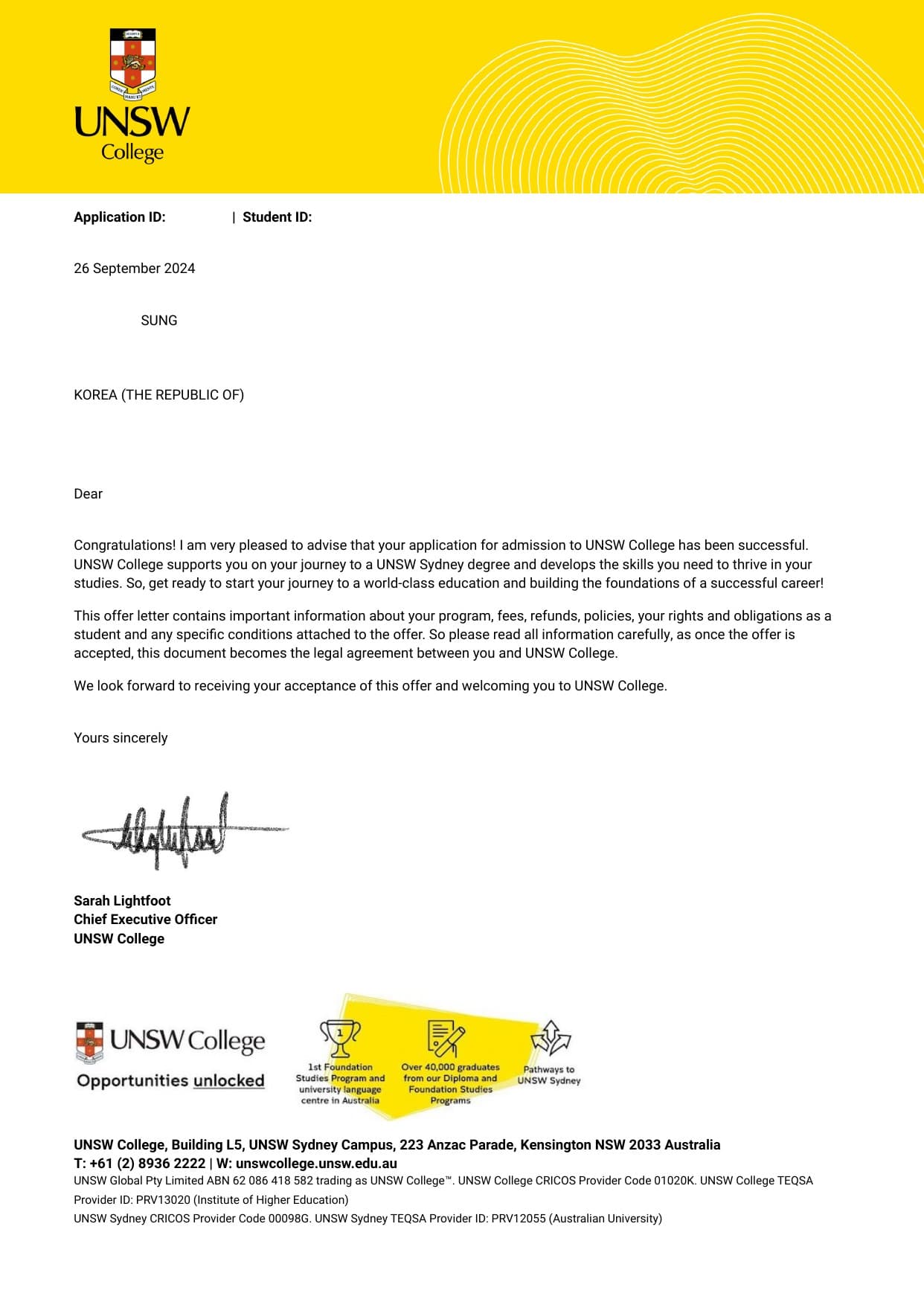 UNSW College