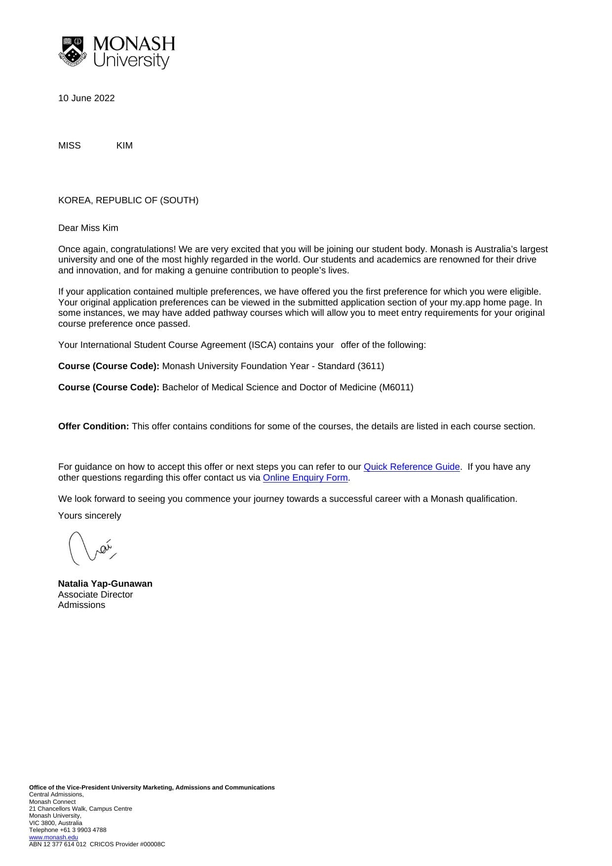 Monash University
