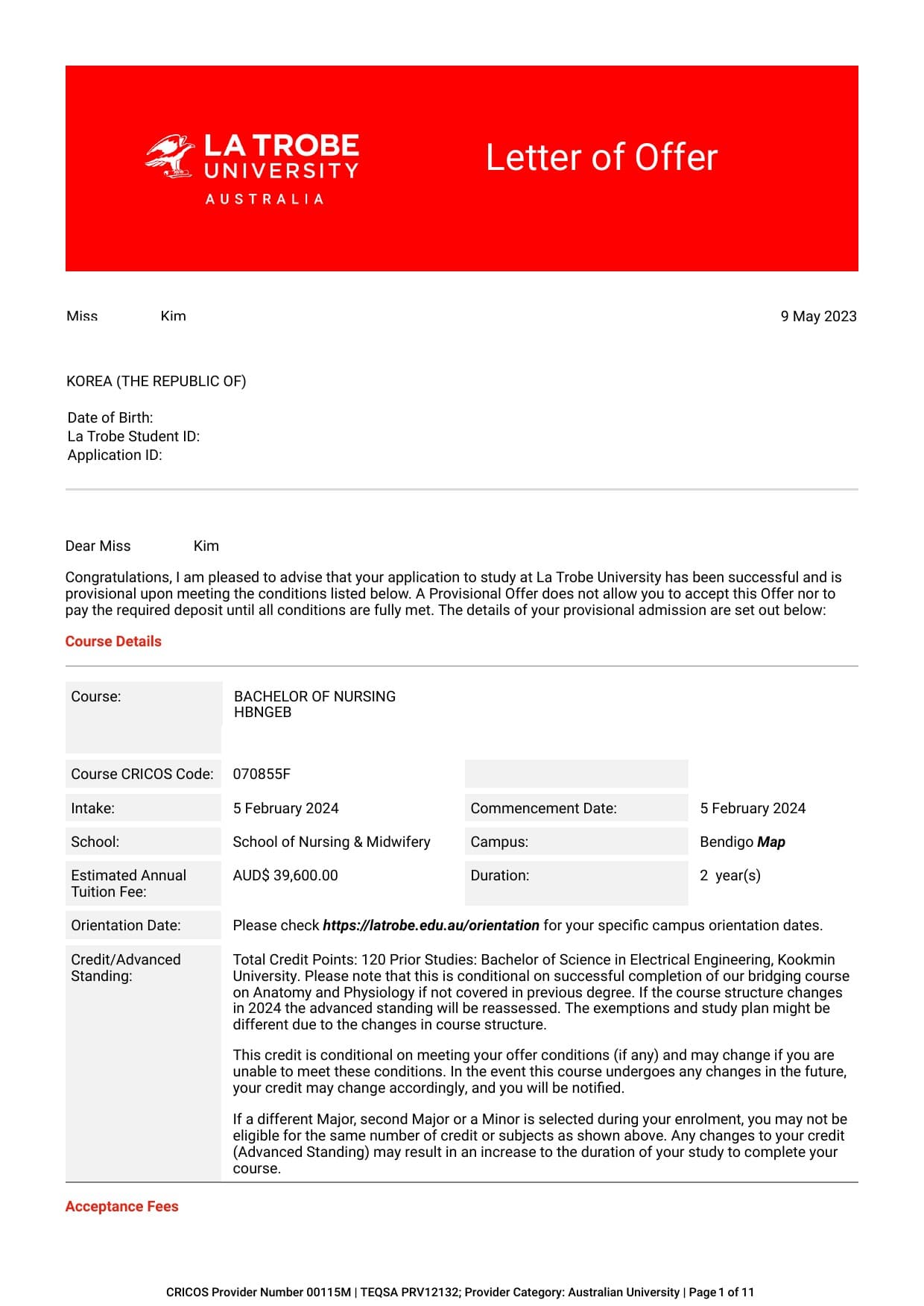 La Trobe University